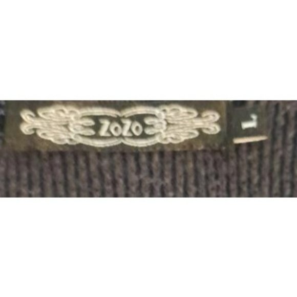 ZOZO Navy Blue Fringe Long Vest Topper Size L - Picture 5 of 6